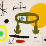 JOAN MIRÓ, Cave Paintings VI | Rupestres VI, 1979
