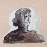 HENRY MOORE, Woman's Head, 1981