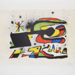 JOAN MIRÓ, Dog and Bird | Gos i ocell, 1979