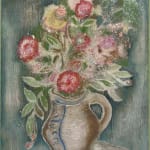 JANKEL ADLER, Still Life with Fish and Bottle, circa 1920's