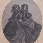 CONSTANTIN GUYS, Two Elegant Women