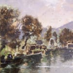 KARL HEFFNER, River Landscape