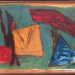 MARCEL JANCO, Lake Kinneret (Sea of Galilee), ca. 1950
