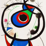 JOAN MIRÓ, Cave Paintings VI | Rupestres VI, 1979