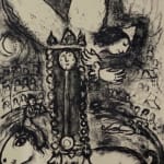MARC CHAGALL, When Abdullah got the Net Ashore…, from: Four Tales from the Arabian Nights, 1948