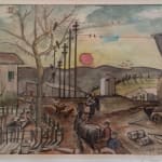 JOSE GURVICH, Evocations of the Shtetl, 1970