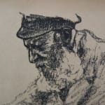 HERMANN STRUCK, Portrait of Lesser Ury / Bildnis Lesser Ury, ca. 1920