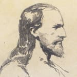 MIHÁLY VON MUNKÁCSY, Nude / Sketch for the Portrait of Franz Liszt, circa 1890