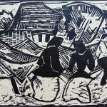 KARL SCHMIDT-ROTTLUFF, Animated Autumn Landscape | Bewegte Herbstlandschaft, 1967