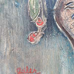 JANKEL ADLER, Still Life with Fish and Bottle, circa 1920's