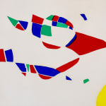 JOAN MIRÓ, Figure with Arrow | Personnage à la flèche noire, 1977