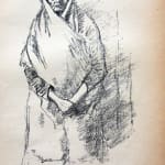 HERMANN STRUCK, Portrait of Lesser Ury / Bildnis Lesser Ury, ca. 1920