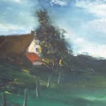 MAURICE DE VLAMINCK, Landscape in Normandy, circa 1940's