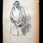 HERMANN STRUCK, Portrait of Lesser Ury / Bildnis Lesser Ury, ca. 1920