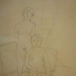 JULES PASCIN, Nude Sitting on a Chair, 921