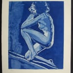 JACOB GILDOR, Woman in a Bar, ca. 1980