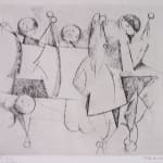 MARINO MARINI, Composition II, from: Marino from Goethe, 1979