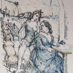 TSUGOUHARU FOUJITA, Profile of Madonna | Profil de Madonne, 1957