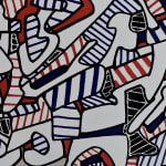 JEAN DUBUFFET, Galloping Race, from: Fables | Course la galope: Fables, 1976