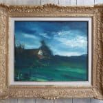 MAURICE DE VLAMINCK, Landscape in Normandy, circa 1940's