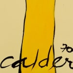 ALEXANDER CALDER, Push the Word… from: Homage to Cassou | Enfoncez le mot…Hommage à Cassou, 1975