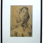 GREGOIRE MICHONZE, Woman with Scarf, 1973