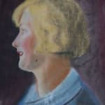 RICHARD GEIGER, Portrait of a Blond Woman.