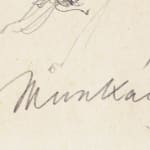 MIHÁLY VON MUNKÁCSY, Nude / Sketch for the Portrait of Franz Liszt, circa 1890