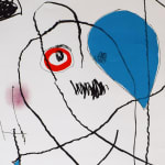 JOAN MIRÓ, Figure with Arrow | Personnage à la flèche noire, 1977