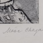 MARC CHAGALL, When Abdullah got the Net Ashore…, from: Four Tales from the Arabian Nights, 1948