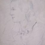 IMRE GERGELY, Portrait of a Young Woman.