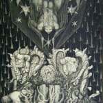 ERNST FUCHS, Aura (Eva Vignette), 1976