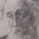 HERMANN STRUCK, Portrait of Lesser Ury / Bildnis Lesser Ury, ca. 1920