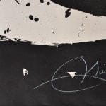 JOAN MIRÓ, Figure with Arrow | Personnage à la flèche noire, 1977