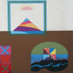 PETER MATTHEWS, Deja Vu Landscape, 1974