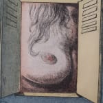 HANK LAVENTHOL, Surrealistic Composition with Woman's Breast and Stop sign, 1973