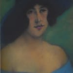 JOZSEF RIPPL RONAI, Portrait of Woman with a Hat