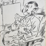GEORGE GROSZ, The Radio General, 1937