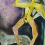 JACOB GILDOR, Woman in a Bar, ca. 1980