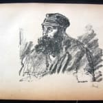 HERMANN STRUCK, Portrait of Lesser Ury / Bildnis Lesser Ury, ca. 1920