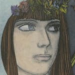 ERNST FUCHS, Aura (Eva Vignette), 1976