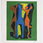 MARINO MARINI, Composition II, from: Marino from Goethe, 1979