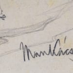 MIHÁLY VON MUNKÁCSY, Nude / Sketch for the Portrait of Franz Liszt, circa 1890