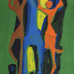 MARINO MARINI, Composition II, from: Marino from Goethe, 1979