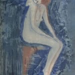 JACOB GILDOR, Woman in a Bar, ca. 1980