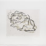 FRANK AUERBACH, Julia Asleep, 2001