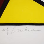 ROY LICHTENSTEIN, American Indian Theme VI, from: American Indian Theme, 1980