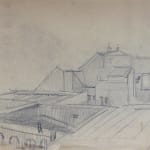 LASZLO BARO MEDNYANSZKY, Rooftops, ca. 1912