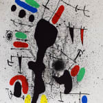 JOAN MIRÓ, Dog and Bird | Gos i ocell, 1979