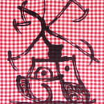 JOAN MIRÓ, Figure with Arrow | Personnage à la flèche noire, 1977